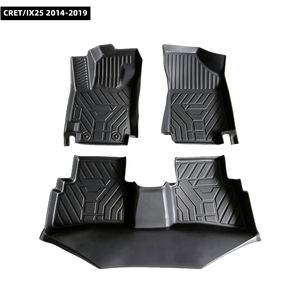 Tapis de sol de voiture en TPE, directement de l'usine, toutes saisons, antidérapants, 3D, imperméables, sur mesure, homologués CE, pour <span class=keywords><strong>CRET</strong></span> IX25 - Product Image 1
