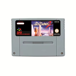 ตลับหมึกพิมพ์วิดีโอเกมย้อนยุครุ่น USA NTSC <span class=keywords><strong>PAL</strong></span> สำหรับ Nintendo S Cartridge ACT raiser 1 2เกม - Product Image 4