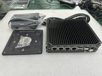 Mini PC AISTONE sin ventilador N150, router de cuatro núcleos con 4xLAN 2.5G, 2xCOM, RAM DDR4, SSD M.2 NVME, pfSense, OPNsense, Firewall