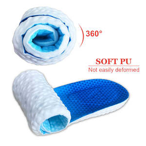 PU 4D <b>Cushion</b> Shoe Insole Soft Shock Absorption Sport Replacement <b>Insert</b> <b>for</b> Sneakers Running Shoes - Product Image 3