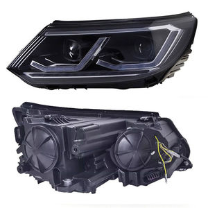 Faro a LED con DRL e Indicatore di Direzione Dinamico per Volkswagen VW <span class=keywords><strong>Tiguan</strong></span> 2013-2016, Accessorio con Lente Proiettore - Product Image 6