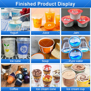 ORME Automatic Ice Cream <strong>Cone</strong> Fill Pack Machine Sauce Cup Thermoforming Seal Machine Mini Pudding Cup Sealer - Product Image 6