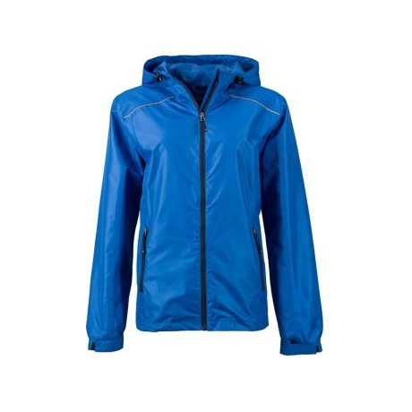 Ladies' Sporty Outdoor Rain Jacket High Quality PU Free Size XL Simple Style Raincoats for Rain Protection