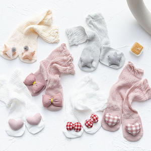 Primavera y verano algodón recién nacido Calcetines Niño niña medias niño bebé princesa Calcetines - Product Image 1