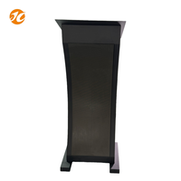 Bureau d'accueil sur pied en aluminium avec écran LED, résistant aux chocs, indice de protection IP65, entretien facile, pour les événements scolaires quotidiens