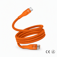 Cable USB Tipo-C Magnético de 100W 5A con Trenzado de Nailon y Conductor de Cobre Puro para iPhone 17/18