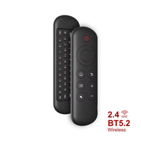 2.4G BT 5.2 télécommande sans fil Gyroscope Air Mouse 7 couleurs rétro-éclairage USB récepteur Mini clavier pour Android Smart TV Box PC