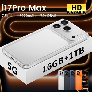 Smartphone 5G di Alta Qualità Nuovo I17 Pro MAX Telefono Cellulare Economico 16GB RAM + 1TB ROM Android Deca Core - Product Image 2