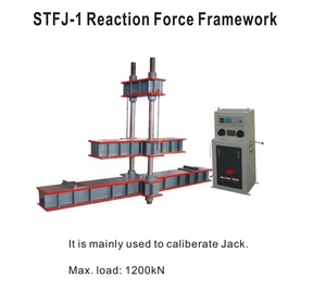 Cadre de <span class=keywords><strong>force</strong></span> de réaction STFJ-1 utilisé pour calibrer le vérin - Product Image 2