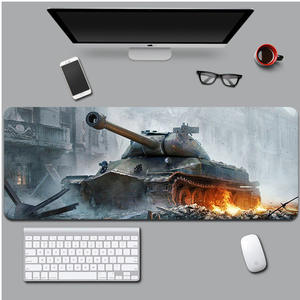 Tapis de souris de jeu chauffant personnalisé avec motif imprimé World of Tanks, surface lisse de haute qualité, en stock - Product Image 6