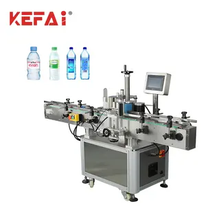 KEFAI 2023 Water Bottles Sticker Label Printing Machine For Round Bottles Price For Sale