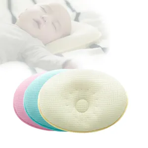 아기 안락 침대 Tencel 연약한 덮개 아기 여름 자기를 위한 휴대용 목 베개