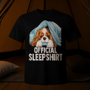 T-shirt ufficiale Cavalier King Charles Spaniel per adulti, unisex, nera - Product Image 2