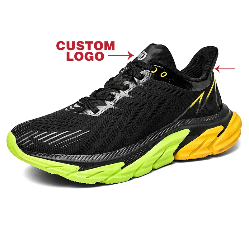 High Quality Sneakers Height Increasing Shock Absorber Shoe Mesh Trainers Gym Men's Jogging For Mens Running Shoes Men
