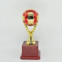Trophées de championnat de football et de sports en plastique personnalisés avec logo et nom, vente en gros d'usine JINZUN, trophée de basketball, de volleyball