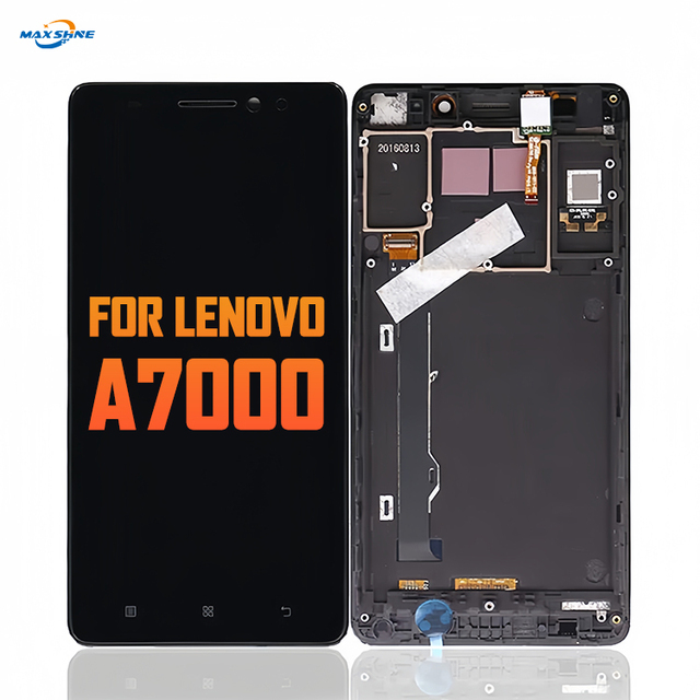 Standard Size Mobile Phone LCDs for Mobile Phone Lenovo A7000 Cell Phone Screen Assembly Display Replacements