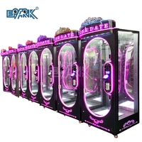 Machine à jeux d'arcade à pièces en métal avec garantie d'un an, machine à prix de jeu d'arcade multicolores
