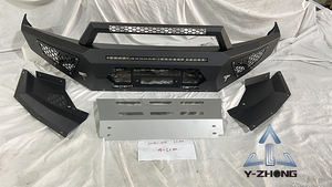 Barra de parachoques delantero de acero 4x4 para Isuzu Dmax Mitsubishi Triton L200 Ford Ranger Raptor Toyota Hilux Vigo Revo Tacoma <span class=keywords><strong>2023</strong></span> - Product Image 4
