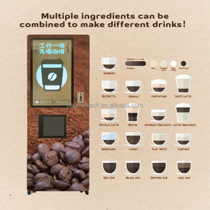 Phổ biến protein Máy bán hàng tự động tự động màn hình cảm ứng cà phê sữa trà hỗn hợp uống Máy bán hàng tự động - Product Image 4