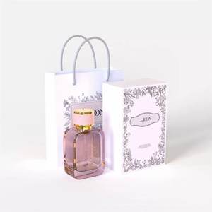 Botella de Perfume Vacía Personalizada de 50 ml, Plana y de Color, con Pulverizador, Impresión Serigráfica, Material de Vidrio, Forma Única, Marca <span class=keywords><strong>Taibo</strong></span> - Product Image 3