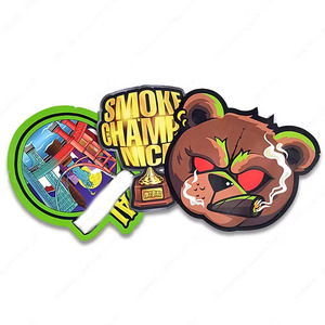 הדפסה מותאמת אישית נשלל נייר אריזת נייר תיק 3.5 7 גרם 14 גרם רוכסן צורה מיוחדת רוכסן ריח - Product Image 2