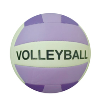 Souvenir Hadiah Ukuran Lima Tekstur Permukaan 2.5MM PU Latihan Permainan Rasa Lembut Hadiah Promosi Bola Voli Pantai