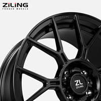 Nuevas Llantas de Aleación Forjadas Monobloque de Lujo ZL para LS de 20-21 Pulgadas, Cóncavas Profundas, Personalizadas, Compatibles con OEM, Posventa