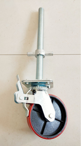 Roue pivotante de 8 pouces pour échafaudage avec base de levier et nivellement pour échafaudage Ringlock - Product Image 5