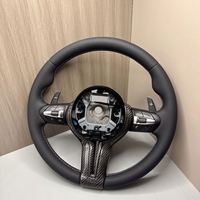 Volant sport en fibre de carbone pour BMW F20 F22 F25 F30 F32 F35 F36 F10 F12 F15 F07 F01 E70 E90 M3 M5 M6