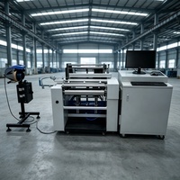 Machine d'échantillonnage entièrement automatique à jet d'air pour tissage sans navette, insertion de trame de tissu, instrument pneumatique de tissage d'échantillons