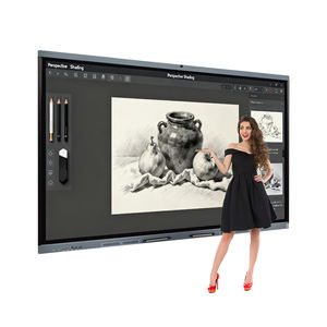 Pantalla Táctil LCD de 55 65 75 86 98 Pulgadas Panel Plano Pizarra Digital Inteligente para Reuniones Pizarra Interactiva Precio - Product Image 1