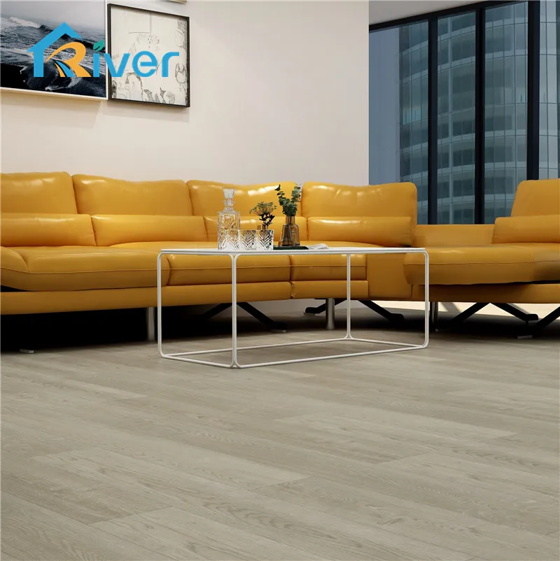 4.5ミリメートルVinyl Flooring Planks Click Lock Piso Vinilico Click Schiff Wood Look Stone Floor Panel