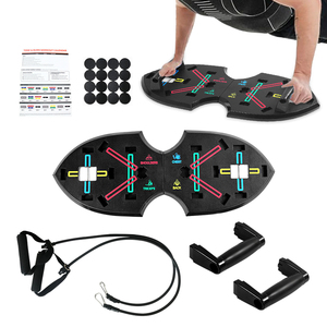 Tavola Push-Up Pieghevole e Regolabile per Allenamento Muscolare del Torace, <span class=keywords><strong>Attrezzi</strong></span> per Fitness e Ginnastica per Uso Domestico - Product Image 3