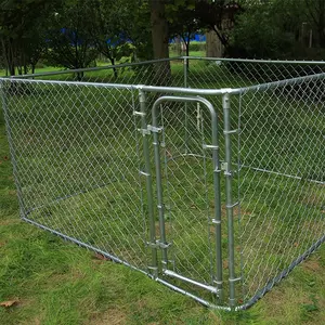 Stainless Steel dog kennels dog house Pet Training