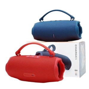 Haut-parleur portable d'extérieur CHARGE6 RGB 6e génération sans fil, étanche 5.3, 20W, avec subwoofer et lecteur de carte pour le commerce international - Product Image 5
