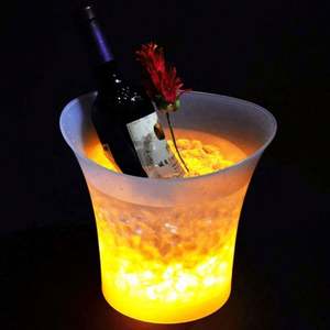 Seau à glace LED promotionnel de haute qualité avec logo imprimé à chaud - Product Image 4