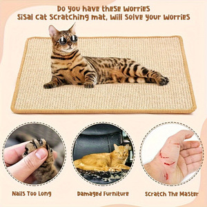 <span class=keywords><strong>Rascador</strong></span> de Sisal Barato para <span class=keywords><strong>Gatos</strong></span>, Protector de Sofá para Mascotas, Tabla Rascadora para Gatitos, Poste <span class=keywords><strong>Rascador</strong></span> para <span class=keywords><strong>Gatos</strong></span>, Protector de Muebles - Product Image 4