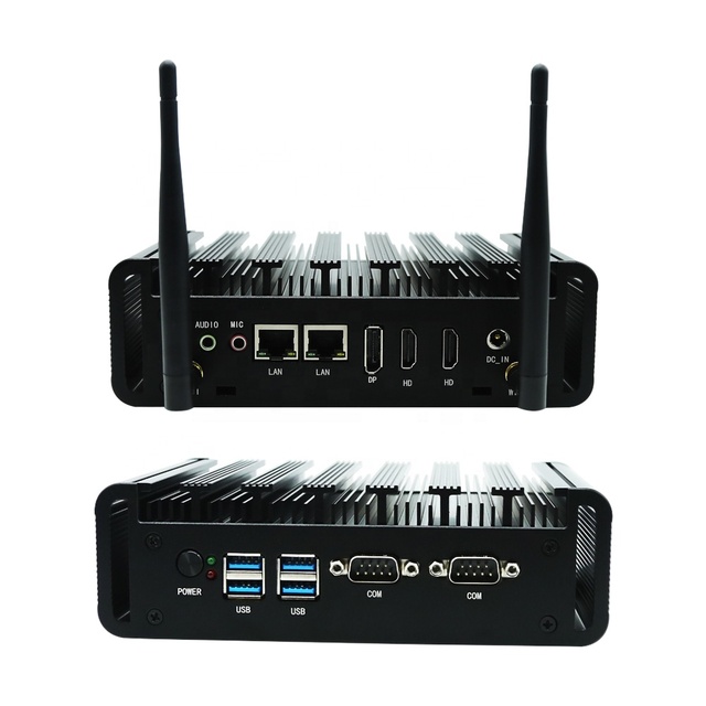 MiniTree Cheap Fanless PC Intel Core 10th I7 10610U I5 10310U I3 10110U RS232 2COM DDR4 NVME SSD 4K Three Display HD*2 DP Win10