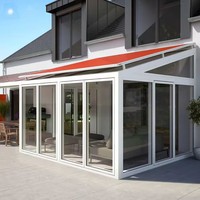 Lames d'ombrage en aluminium de conception nouvelle avec protection UV, toit télescopique extérieur, fonctionnement automatisé, matériau en alliage d'aluminium