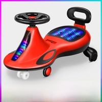 <strong>Best</strong> <strong>Selling</strong> OEM ODM 360 Rotation PU 4 Wheels <strong>Baby</strong> <strong>Swing</strong> Car Children's Foot Pedal Controlled Wiggle Car Made of Durable Plastic