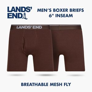 Boxers pour hommes FOXA, lot de 4, coton extensible, taille mi-haute, sous-vêtements respirants pour hommes - Product Image 3