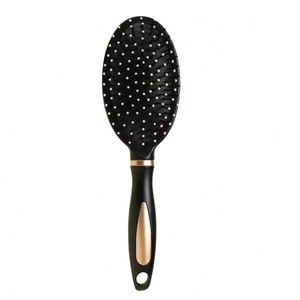 Oferta Especial: Set de Cepillos para el Cabello de Alta Calidad, con Cepillo Ovalado de Plástico Antiestático con Cojín de Aire Ventilado y Peine para Desenredar y Masajear, para Cabello Rizado y Uso en Salón - Product Image 2