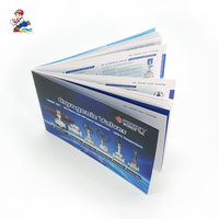 Service d'impression personnalisé A5 A4 pour flyers, brochures, catalogues et livres en papier kraft et papier d'art avec des designs colorés et un logo personnalisé
