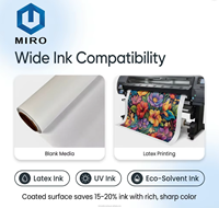 Wallpaper Roll Besar Tanpa Sambungan, Bahan Non Woven, Dapat Dicetak, Kain Dinding Berbahan Lateks, Cetak UV Eco-solvent