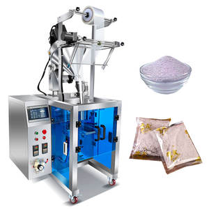 Vertical de pie de polvo de bolsas de plástico de llenado y embalaje <span class=keywords><strong>Especies</strong></span> Bolsa Sachet Máquina de llenado y sellado Emballage Packaging - Product Image 1