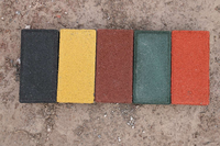 Approvisionnement d'usine Pigment de colorant pour béton Oxyde de fer plusieurs couleurs Oxyde de fer rouge/jaune/bleu/vert/noir