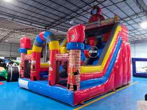 Tobogán Inflable Comercial de Alta Gama para Niños, Tobogán Inflable con Escalada, Brincolines Inflables para <span class=keywords><strong>Fiesta</strong></span>, Castillo Inflable - Product Image 6