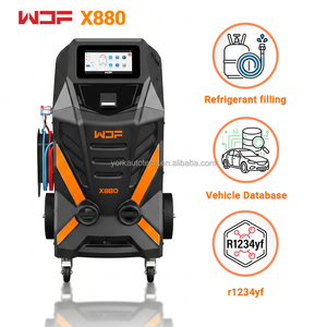 Última Versión WDF X880 Estación de Aire Acondicionado Totalmente Automática R1234YF, Máquina de Recuperación de AC con Base de Datos de Vehículos - Product Image 2