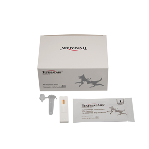 Kit de Prueba Rápida Veterinaria Testsealabs One Step para FHV Ag, FVR, Rabia Felina, en Formato Cassette para Animales - Product Image 1