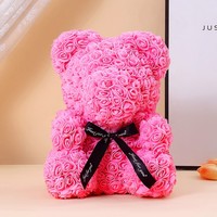 Fabricants en gros d'ours en peluche faits à la main de 40 cm - Cadeau pour la Saint-Valentin, la fête des mères, la remise des diplômes, Noël, Halloween, boîte cadeau douce